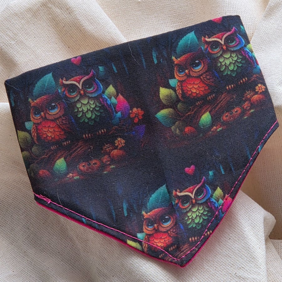 Image of Elasticated slip-on Dog Bandana - Size XS