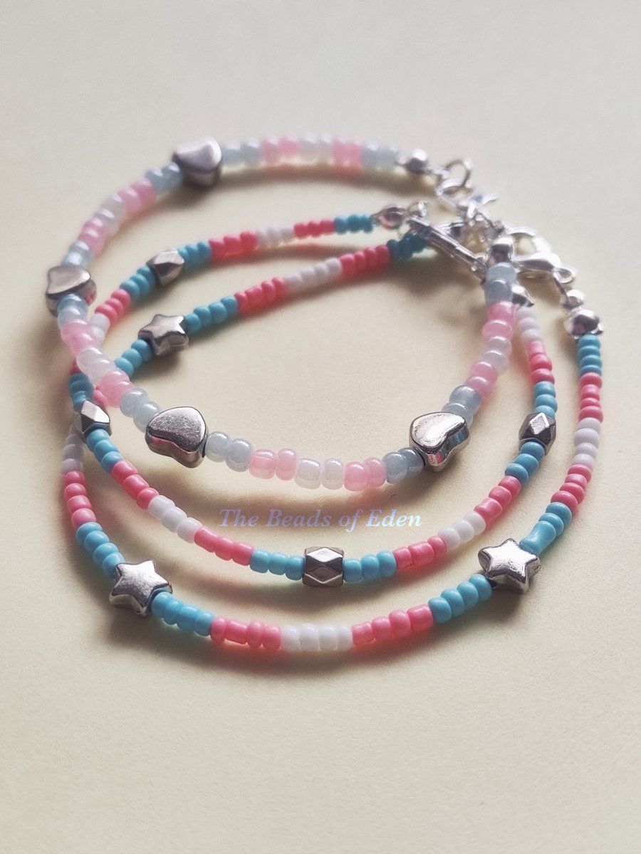 Eden Heart Necklace with Dangling Beads Eden Heart Necklace with Dangling Beads