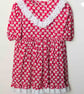 Red Dress with White Daisies 2 - 3 Years - Image 1