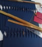 Christmas cracker kit to make at home. Navy & gold. CC906 - Image 1