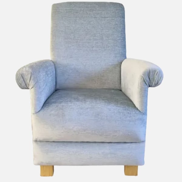 Laura Ashley Mapleton Seaspray Fabric Armchair Adult Chair Duck Egg Chenille