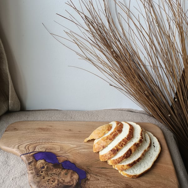  wood and resin chopping board cutting sharing serving charcuterie