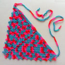 CROCHET Ladies Fruity Ombre Bandana