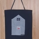 Tote bag. Shopper Beach Bag for life Navy 