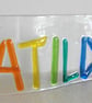 Baby name in glass - Image 2