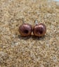 Copper Sea Urchin Earring and Pendant Set