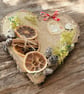 Rustic Christmas Wall Hanging with Dried Orange, Cinnamon & Pinecones. - Image 5