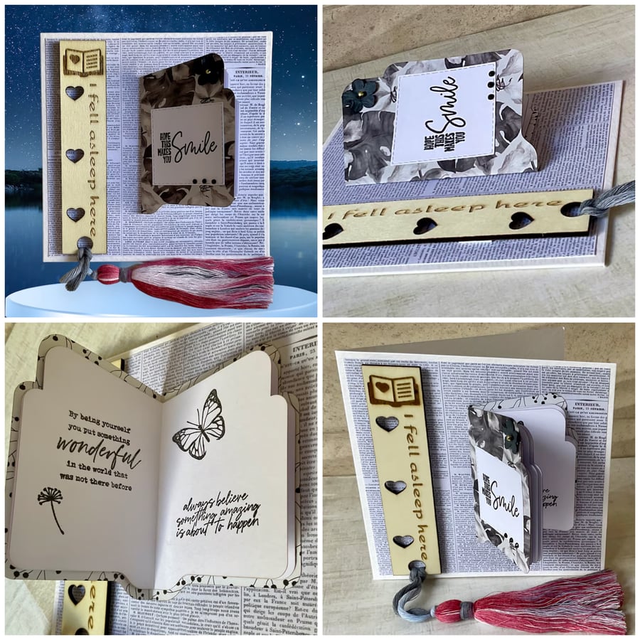 Special Occasion Card and Bookmark. Gift Idea. Bookmark. 