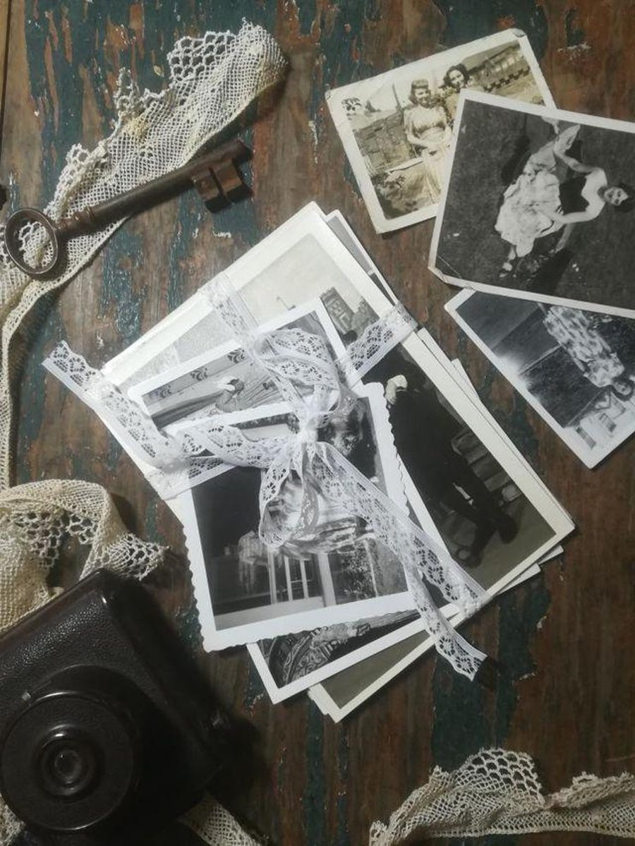 Journaling supplies, vintage photographs, home decor, vintage ephemera