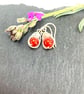 Sterling Silver Carnelian Earrings - Image 2