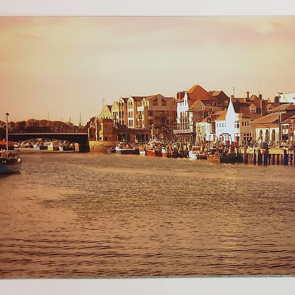 Perfectly Imperfect – Weymouth Harbour 12x8 Wall Art Print, Dorset