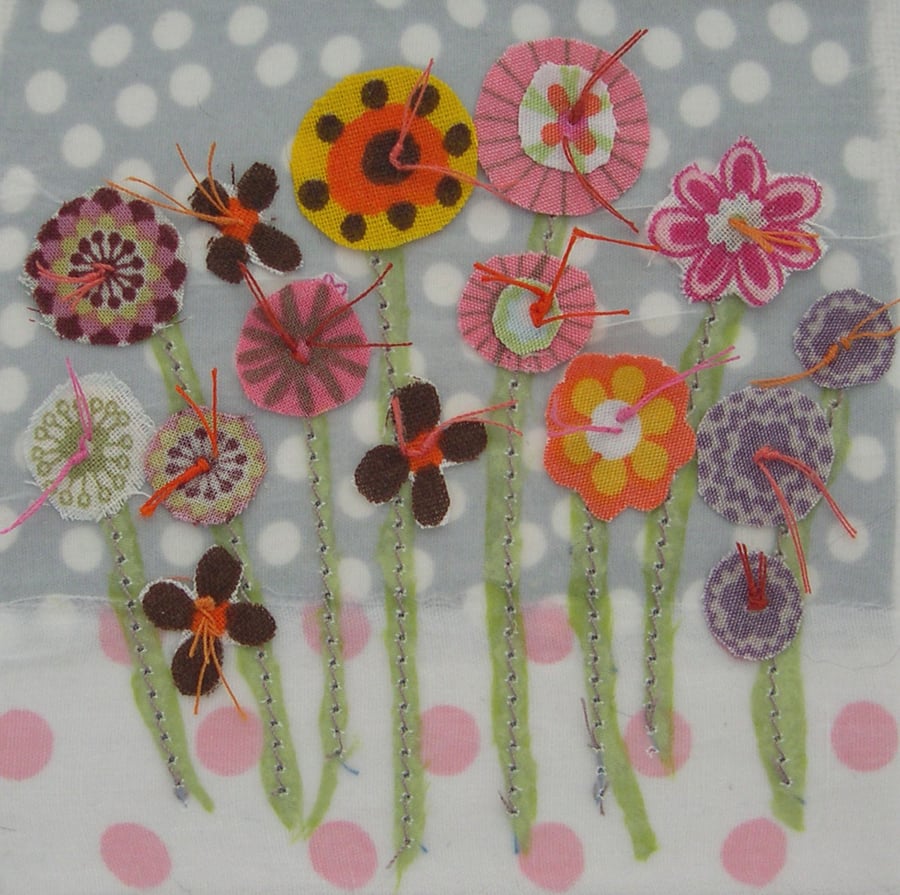 Autumn  Flower Garden canvas