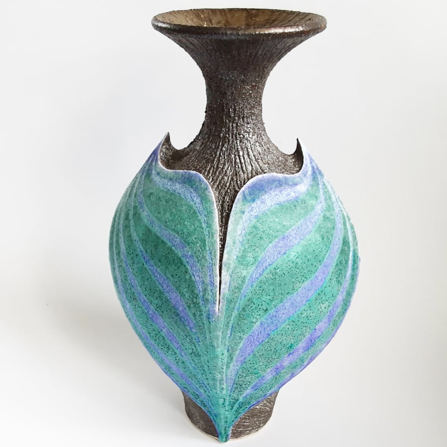 Ceramic Art Sculptural Vase