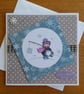 Penguin With Fishing Rod Christmas Card - Christmas Kisses - Image 10