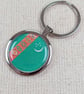 Turkmenistan Flag Keyring