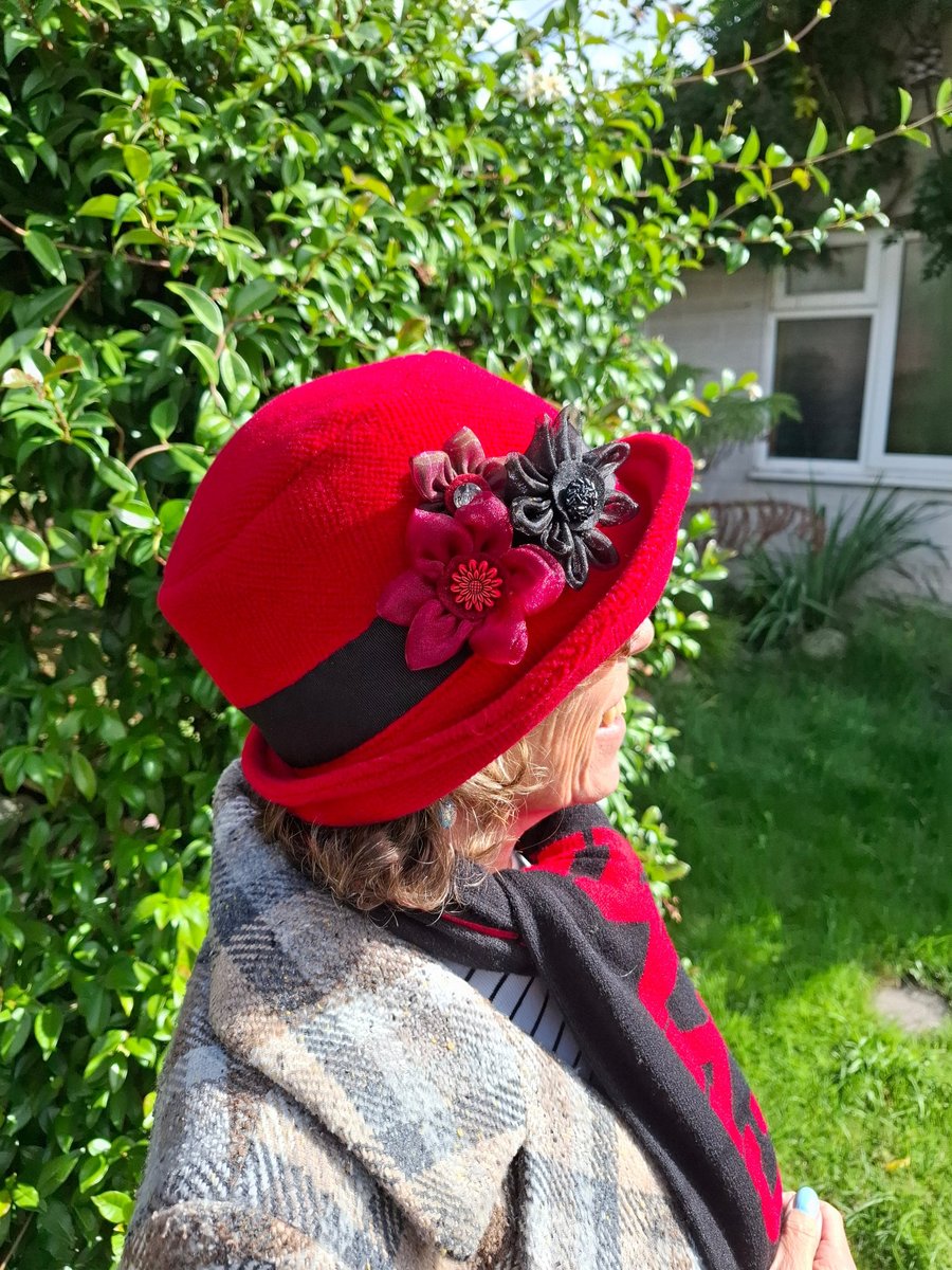 Winter Wool Vintage Style Ladies Hat