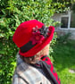 Winter Wool Vintage Style Ladies Hat - Image 1