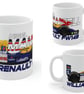 Nigel Mansell 1992 Williams FW14B F1 11oz Mug