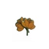Lovely layered Yellow Poppy Resin Flower Brooch by EllyMental