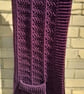  Crochet Pocket Shawl, Cosy Textured Wrap, Fringed Scarf With Pockets - Image 7