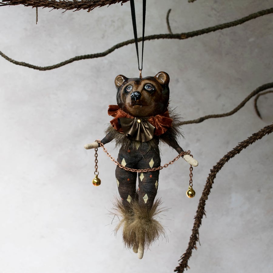 Bailey bear art doll hanging decoration
