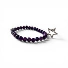 A stunning handmade bracelet .