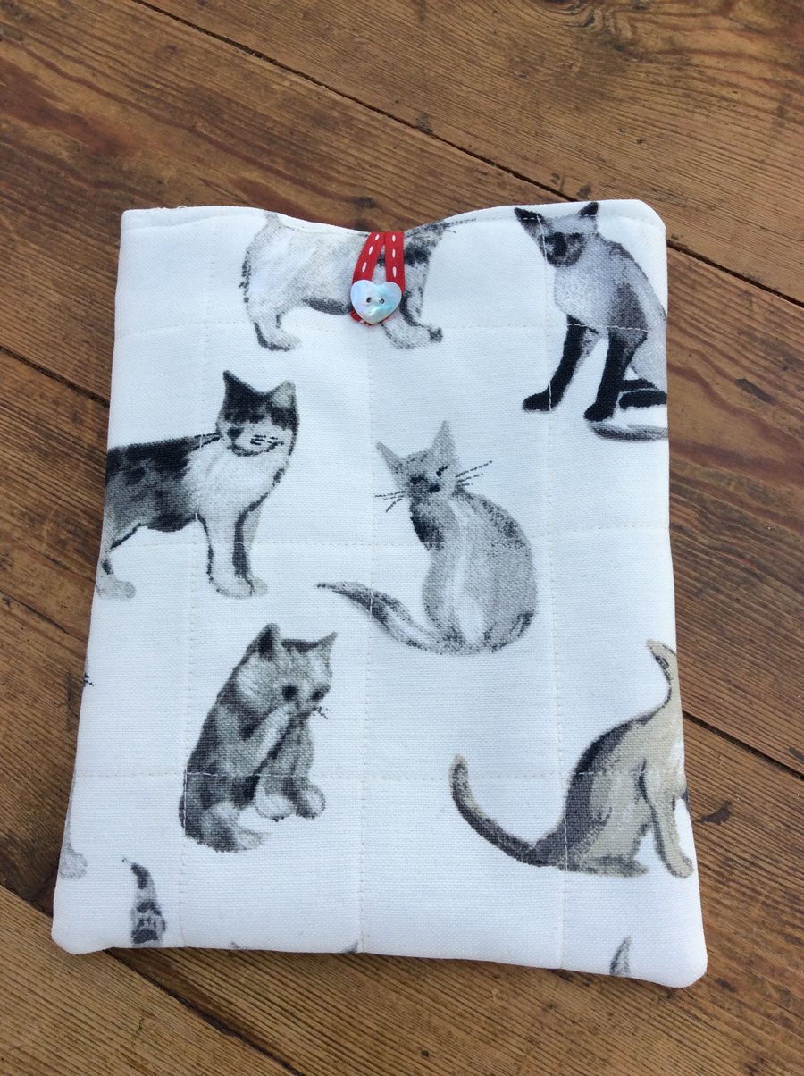 iPad Mini padded Cat Fabric Cover
