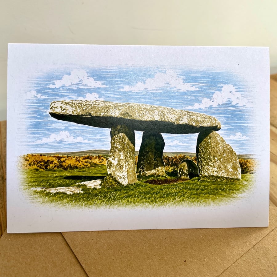 Blank Card A6 Landscape - Lanyon Quoit