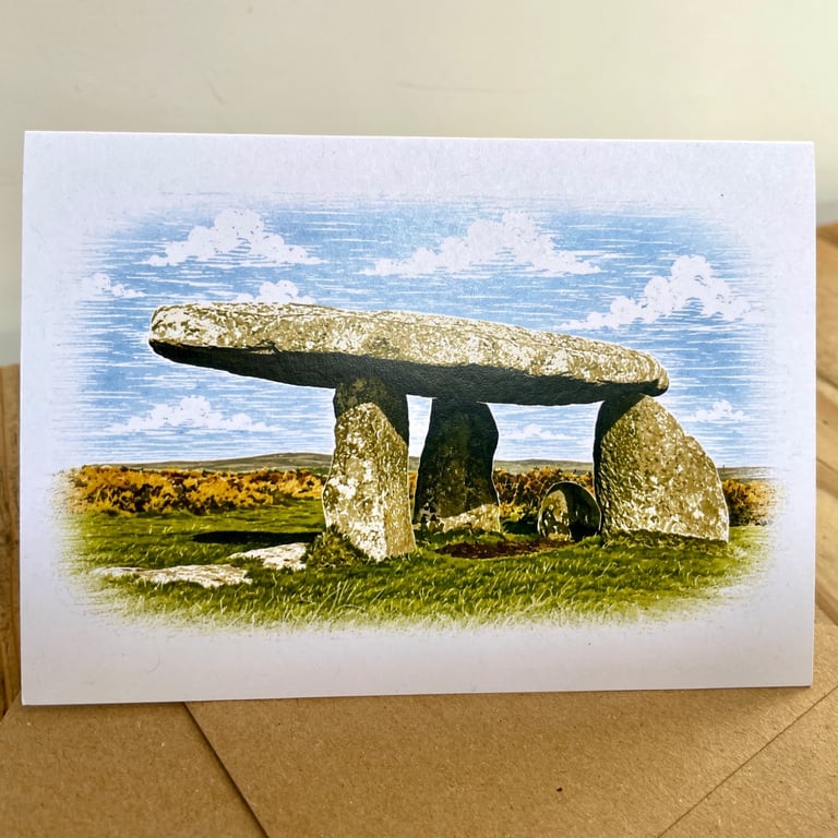 Blank Card A6 Landscape - Lanyon Quoit