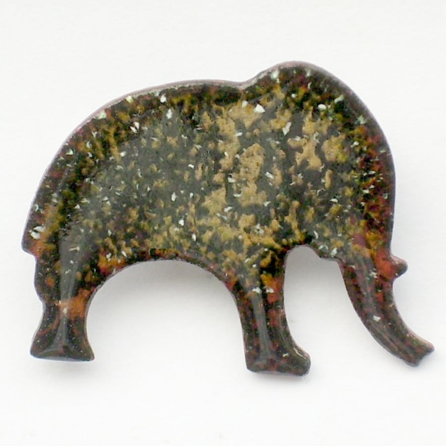 large elephant brooch 
