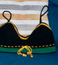 Handmade Caribbean Inspired Knit Crop Top