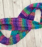 Rainbow Infinity Scarf - Handmade Crochet Scarves - Christmas Gifts for Her - Image 6