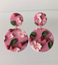 Oh Cherry double drop earrings 