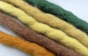 Natural Dye Felt Shapes