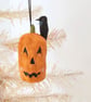 Spun Cotton Pumpkin Halloween Decoration - Image 4