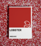 Valentines LOBSTER Greeting Card – Colour Swatch Series (A6, Blank Inside)