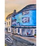 Framed Original Painting Modbury Devon Watercolour - Image 5