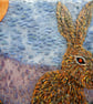 Handmade Fused Glass 'The Hares & The Moon' Picture - Image 5
