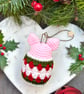 Jolly HollyBerry Piggy in a Blanket - Image 6