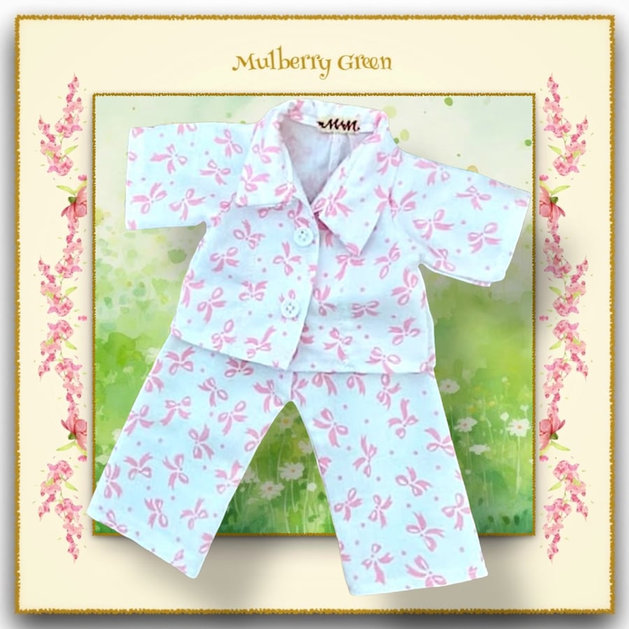 White Bow Pyjamas
