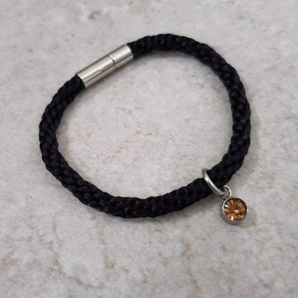 November Birthstone Bracelet, Custom Birthday Jewellery, Personalised gifts