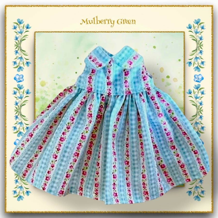 Striped Floral Dress