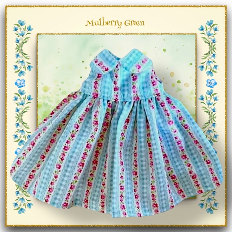 Striped Floral Dress