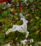 Personalised Rudolph Christmas Decoration - Hand Made - Image 5