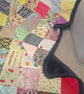 Patchwork Blanket. Fleece Backing - Image 3