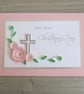 Handmade On Your Christening Day card for baby girl - Image 2