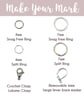 Chakra Stitch Markers - Knitting & Crochet Options Available - Set of 7 Gemstone - Image 5