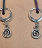 Boho Hippy Huggie Hoops 