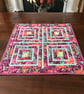 Artichoke Garden quilted textile table topper - Image 4