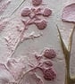 Happy birthday Day card for a special mum, pastel embossed flowers - Image 2
